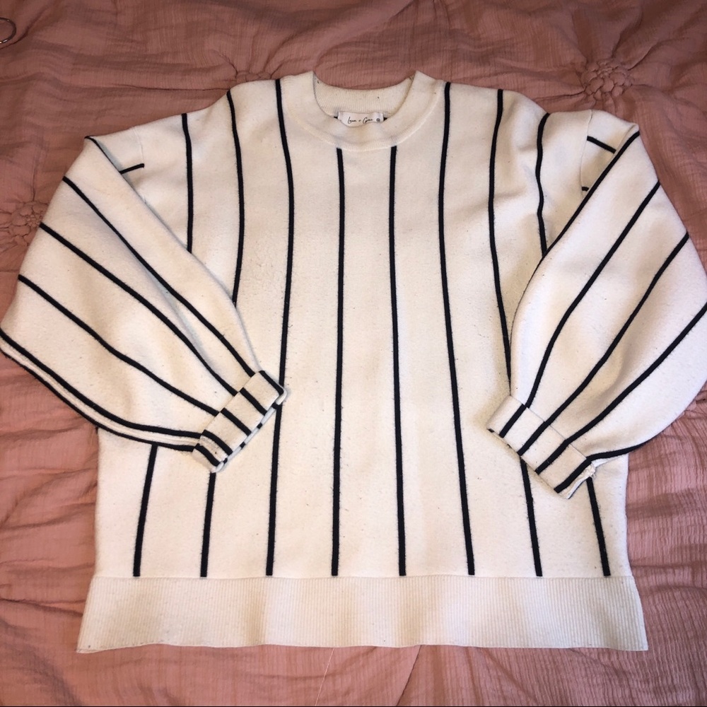 luca and grae striped sweater